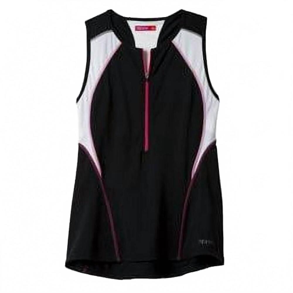 NEW TERRY women's tri top in black